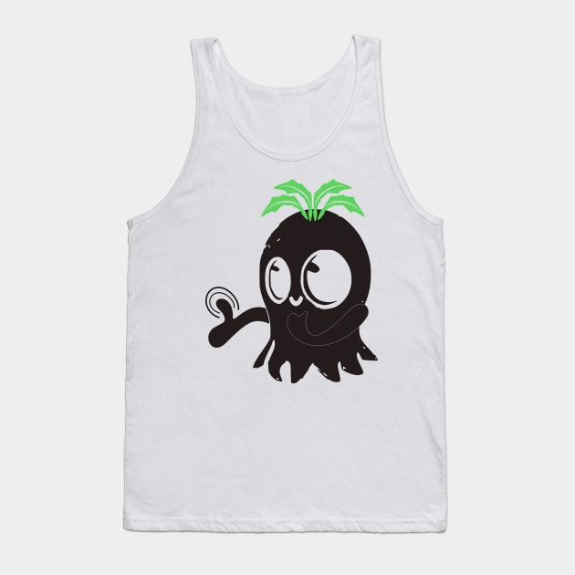 black ghost boo! cute and happy design Tank Top by jaml-12